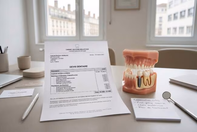 prix implant dentaire lyon devis et coûts réels